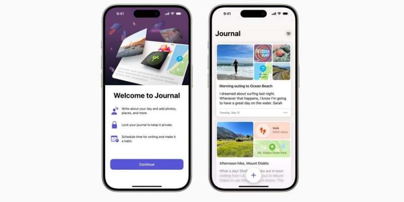 Добре забуте старе. Apple випустила новий застосунок-щоденник Journal