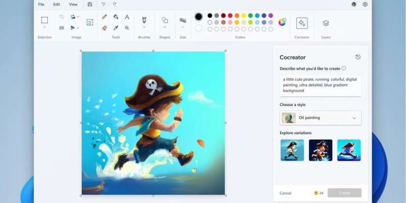 Paint мрії. Microsoft додала у Windows 11 генератор зображень з ШІ