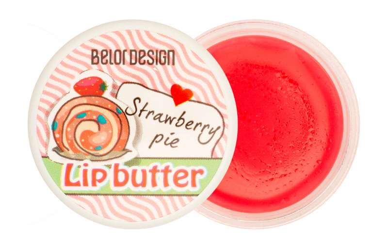 BelorDesign Strawberry Pie Lip Butter Масло для губ с клубничным вкусом