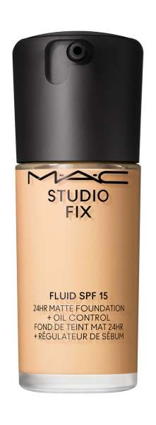 MAC Studio Fix ​Fluid 24HR Matte Foundation + Oil Control SPF 15 Устойчивая тональная основа с матовым финишем | NC15​