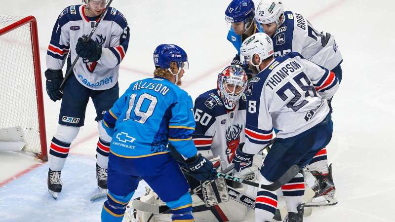 "Барыс" потерпел самое сокрушительное поражение в этом сезоне