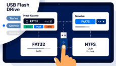 Выбор файловой системы флешки при форматировании FAT32 или NTFS
